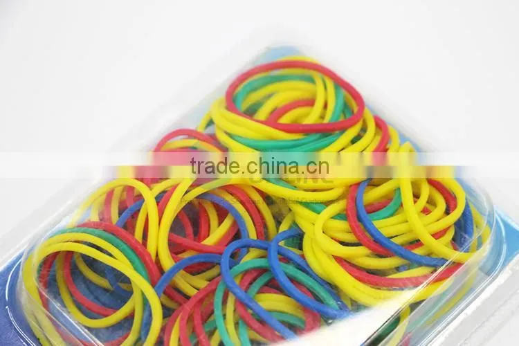 colorful rubber hair band