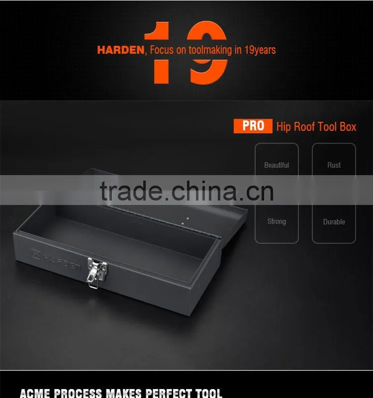 wholesale tool boxes from factory tip toof tool set with heavy duty metal latches