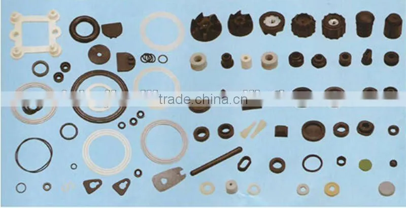 various styles silicone rubber grip parts