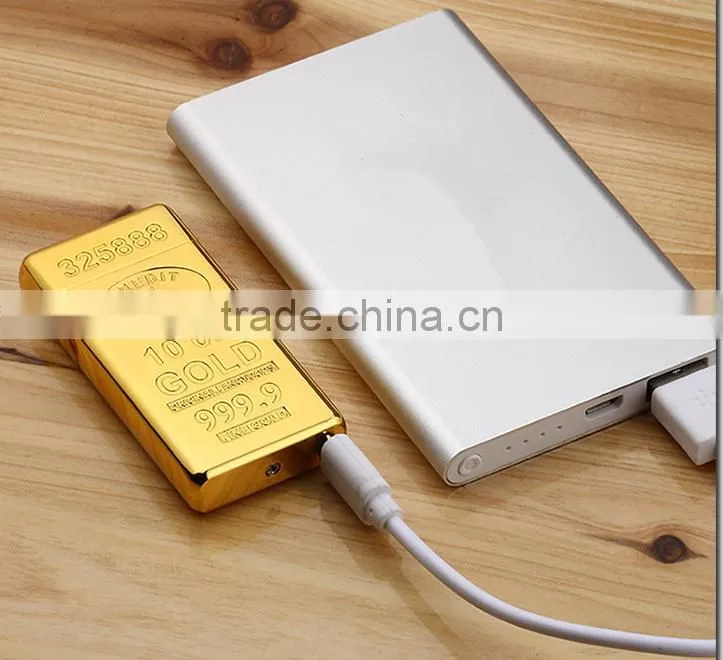 2016 hot sale electronic gold ARC lighter