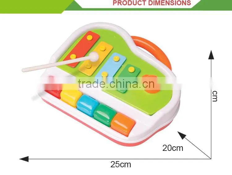 baby Musical instrument lovely knock toy mini xylophone