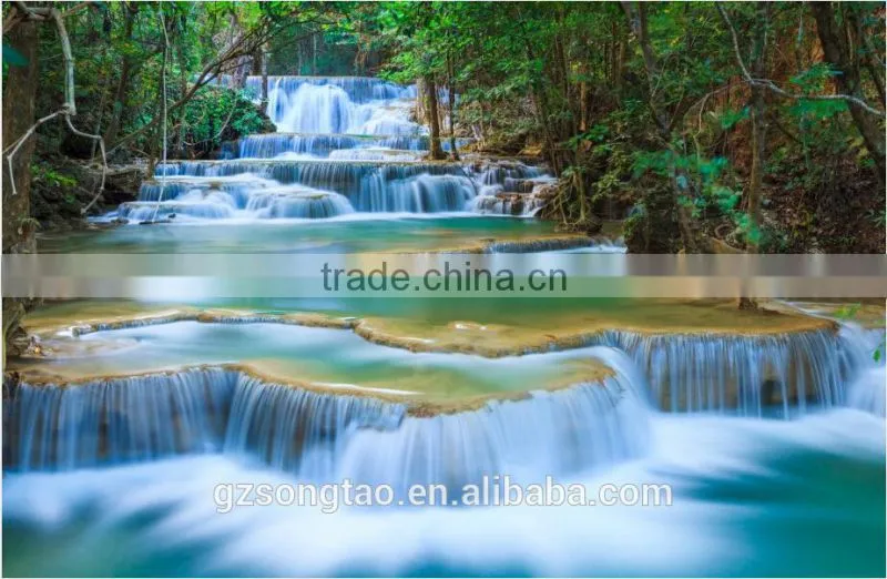 Design of indoor fountains and waterfalls with pool pump landscape bigest water fountain rockery for Park