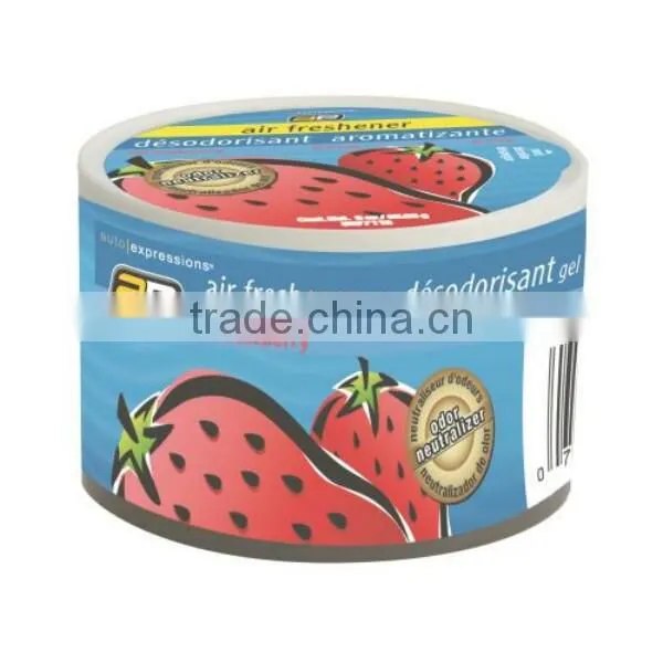 Non Toxic Water Oil Based Type Car Gel Air Freshener