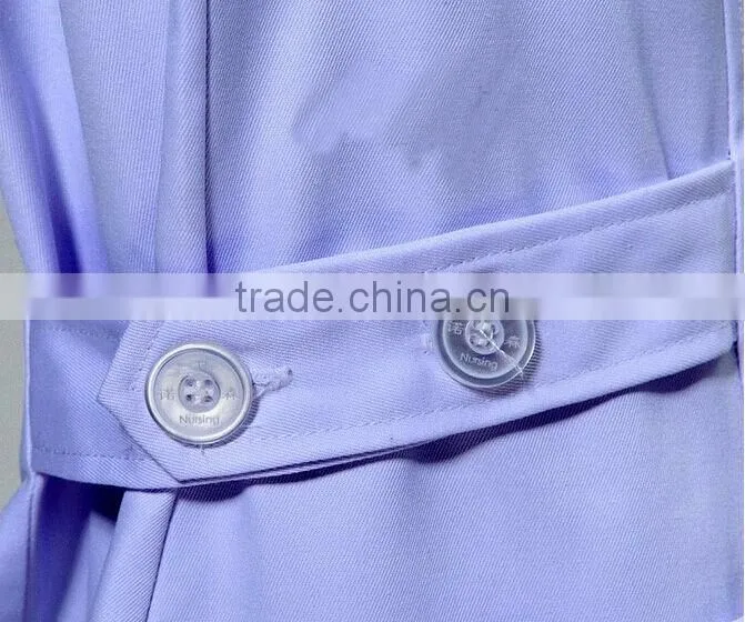 Customized medical scrubs ,2017 100% cotton nursing wear, New Cheap hospital Uniform