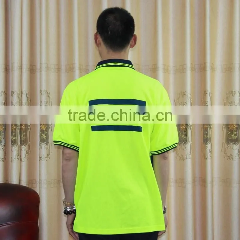 Custom 100% Polyester Dry Fit Mens Quick Dry Polo Shirt Wholesale sport polo shirt