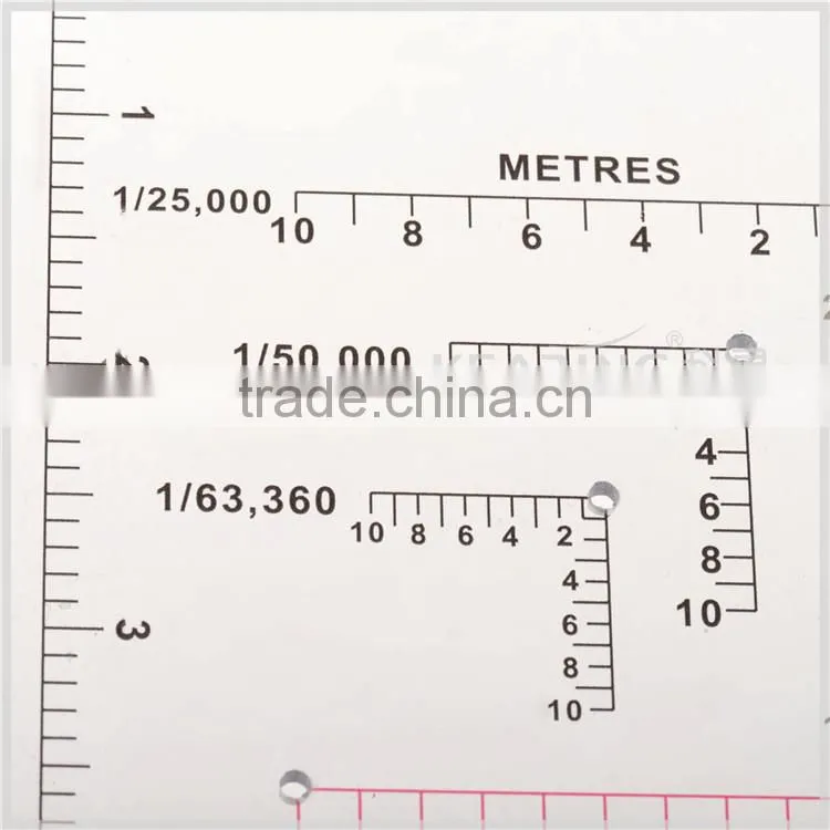 9inch Military Protractor,half moon military protractor,military map protractor#KMP-3
