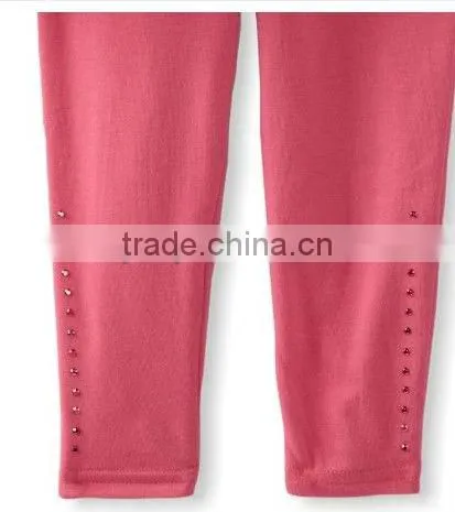 cute kid rhinestone bling and applique girl pajama set