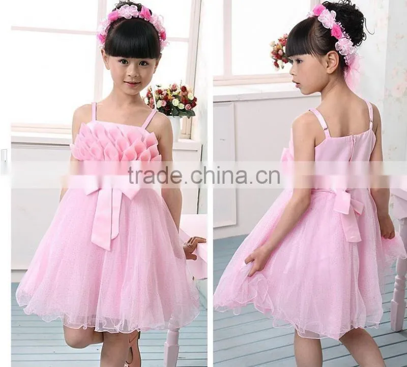 Wholesale baby dress up games, baby girl birthday party wedding dresses kids clothes