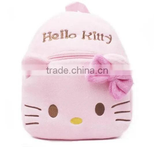 Wholesale children school bag cartoon kitty school back pack