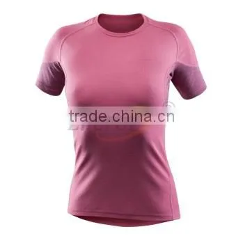 Colorful Custom wool thermal T-shirt