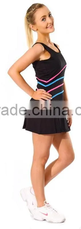 Last Design Womens Dress Manufacturers China Tennis Apparel Short Tennis Dress