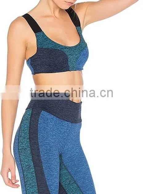 Womens yoga wear girl sport seamless bra set young girl hot sex womens hot sexy sport bra set
