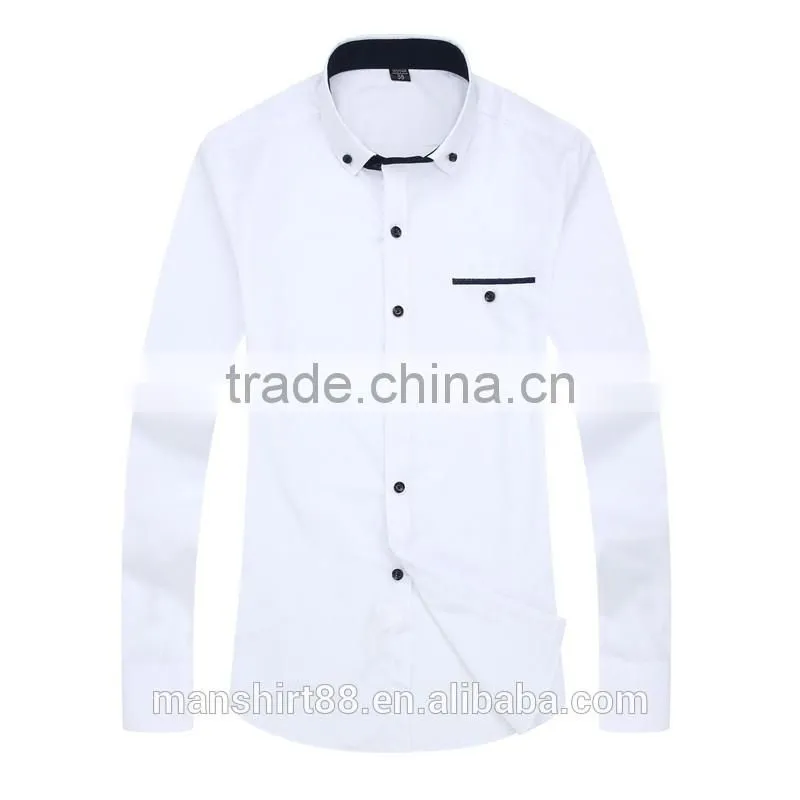 Latest dress design multi-colors formal men shirts