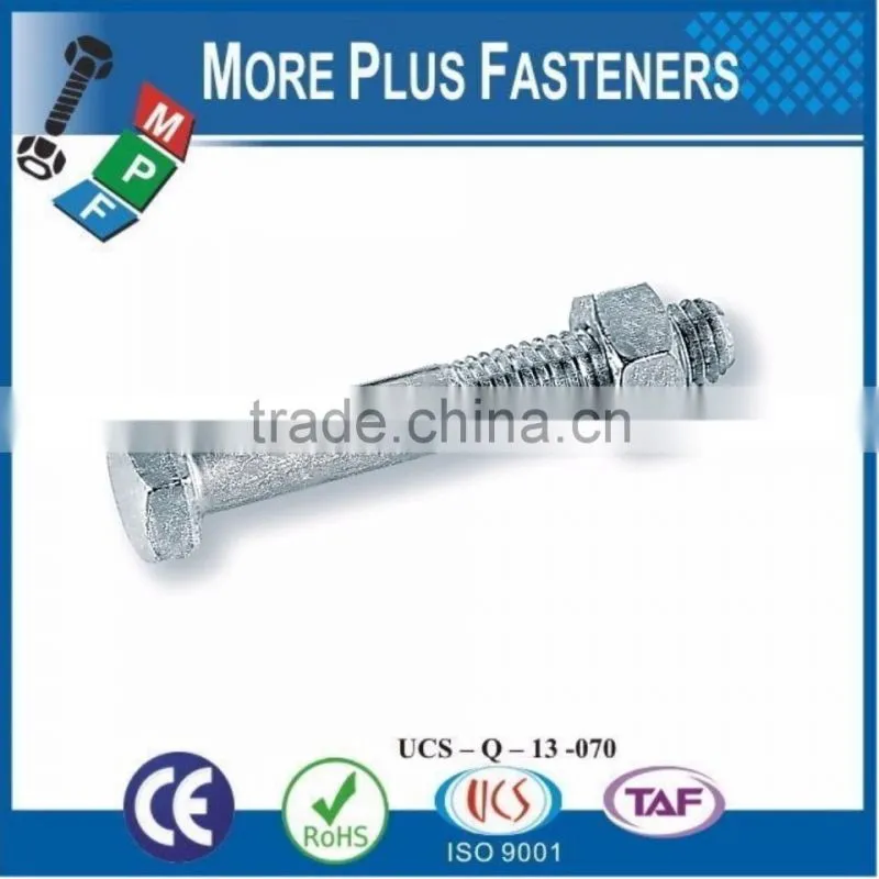 Made In Taiwan DIN 7990 Structural Hexagon Bolt DIN 7990