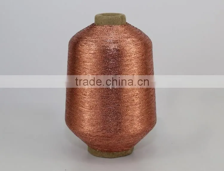 X Type Metallic Yarn Lurex polyester yarn