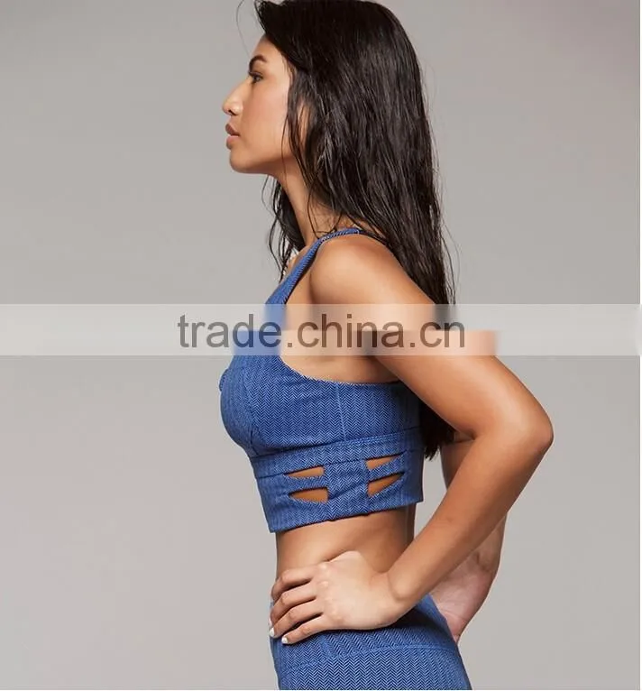 New Fashion Custom Yoga Clothing Ladies New Design Of Sexy Bra And Gym Sports Wear Fitness For Women