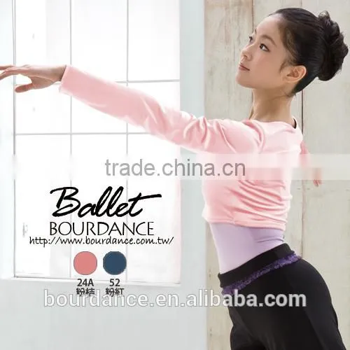 Ballet long sleeve crop tops Ballet crop tops