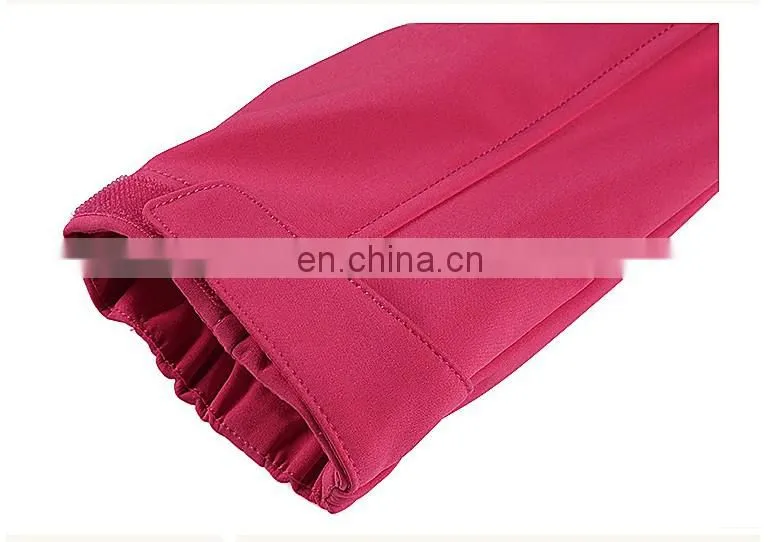 Custom Women Softshell Winter Jacket Windproof Softshell Jacket