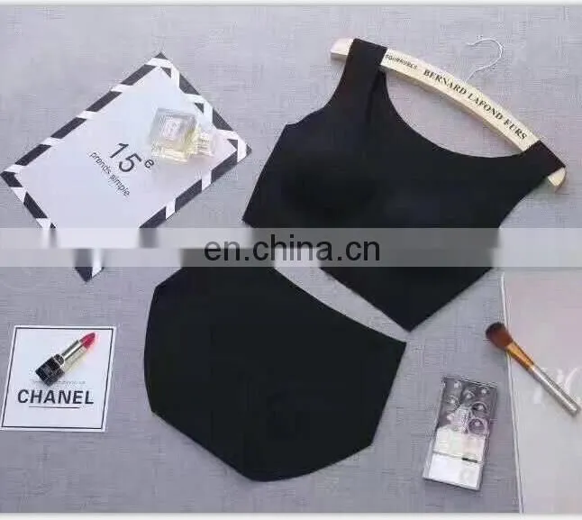 Women Seamless Vest Tops Padded Underwear Fitness Tank Tops