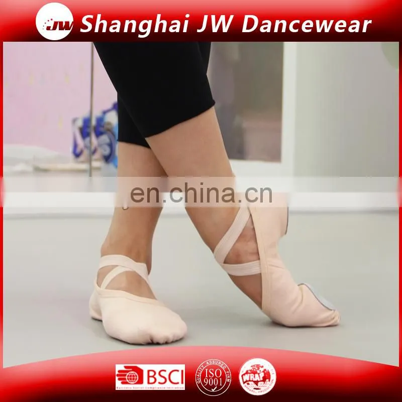Women Gender and Stretch Canvas Professional Ballet Shoes