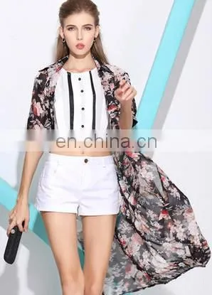 Vintage Retro Women Ethnic Floral Loose Style Kimono Cardigan Jacket Coat Tops