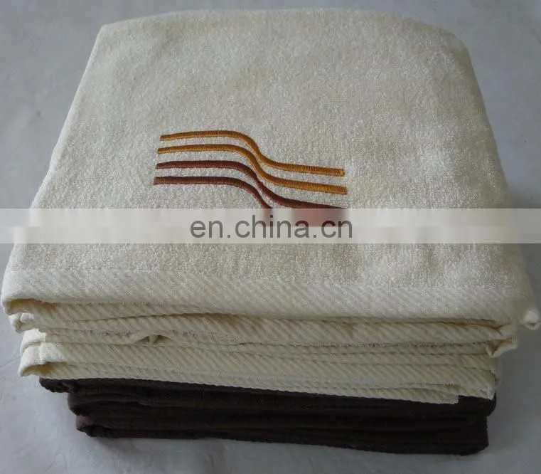 custom towel skin-friendly home used 100%cotton fabric face hand and bath towel set