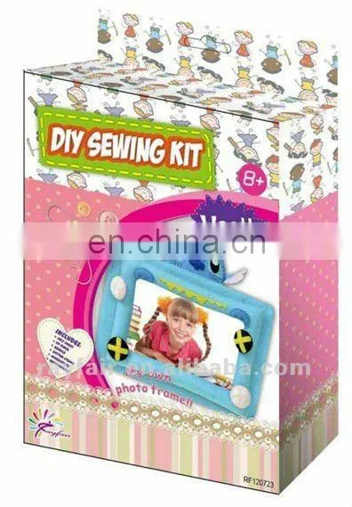 diy felt craft /sewing craft/ diy clock