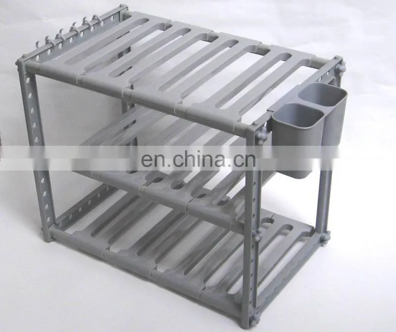 Big plastic adjustable shoe rack