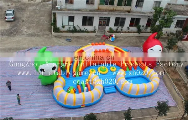 Giant commercial mascot kids inflatable amusement park toy supplies