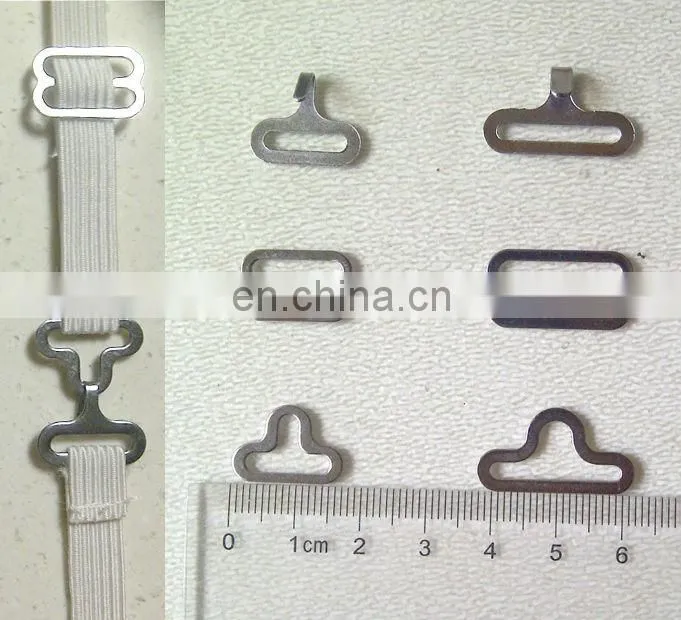 10mm bow tie buckle,adjuster, hardware,slide,hook and eye