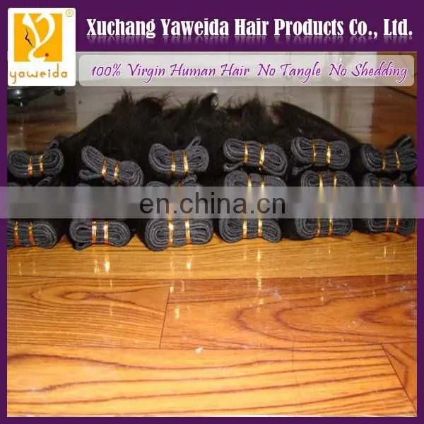 2014 best selling products in usa 100% exotic raw unprocesse brazilian remy hair
