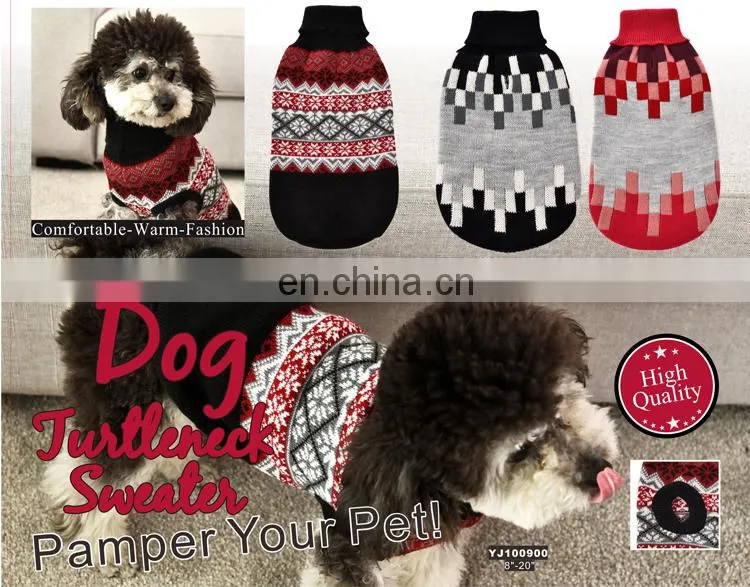 Tianyuan Knitted Pet Dog Clothes Knit Sweater
