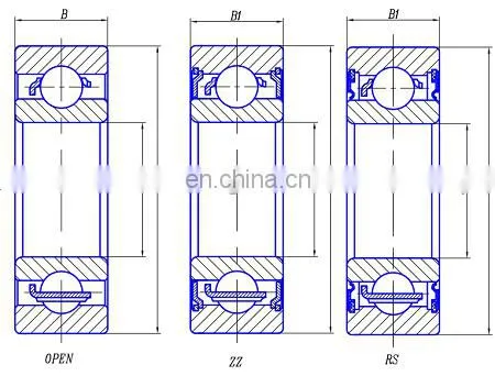 RC MODEL BEARING MANUFACTURER 5*11*4 MR115ZZ L1150ZZ MINIATURE BALL BEARING