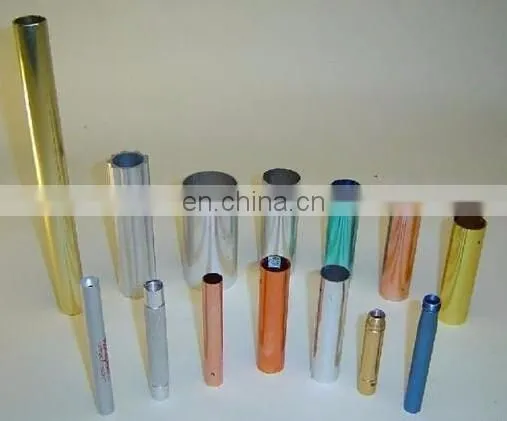 22mm aluminium alloy pipes tubes 7075 t6 with different colour price per kg