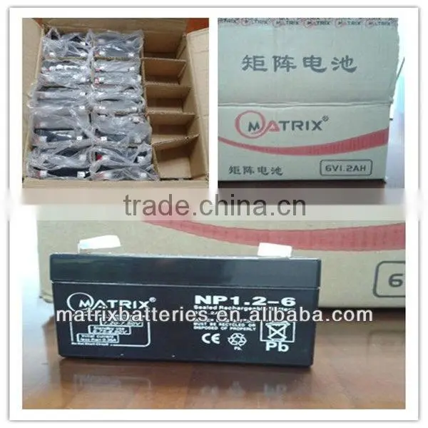 6v 1.2ah battery for children car