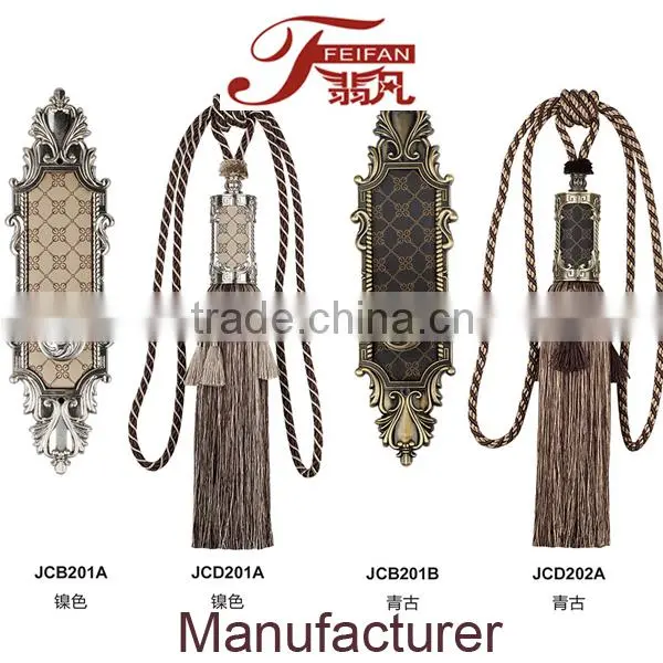 JCB202A and JCD204A curtain hook blind tassel curtain tieback rope