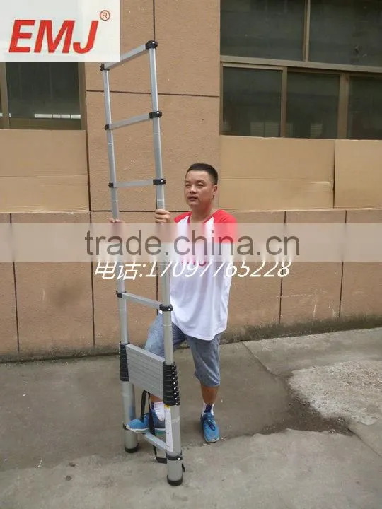 TELESCOPIC 3.2m ALUMINIUM DIY FOLDABLE EXTENDABLE BULIDERS MULTI PURPOSE LADDER