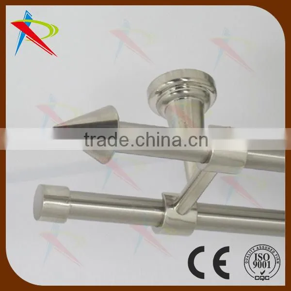 non-rust Metal pole accessory for curtain