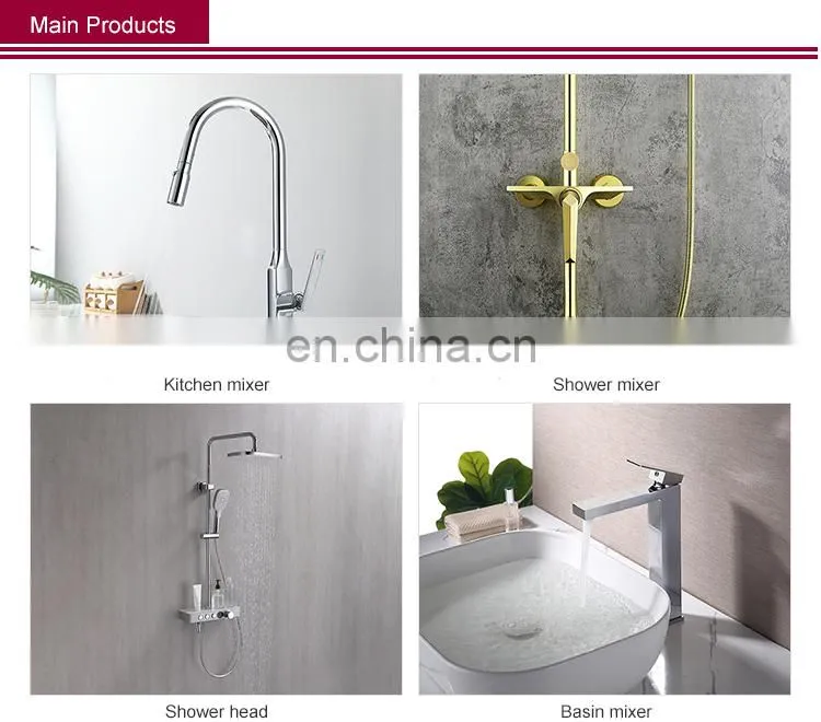 Sales Promotion Hotel Bathroom Basin Shower Faucets Sink Mixers