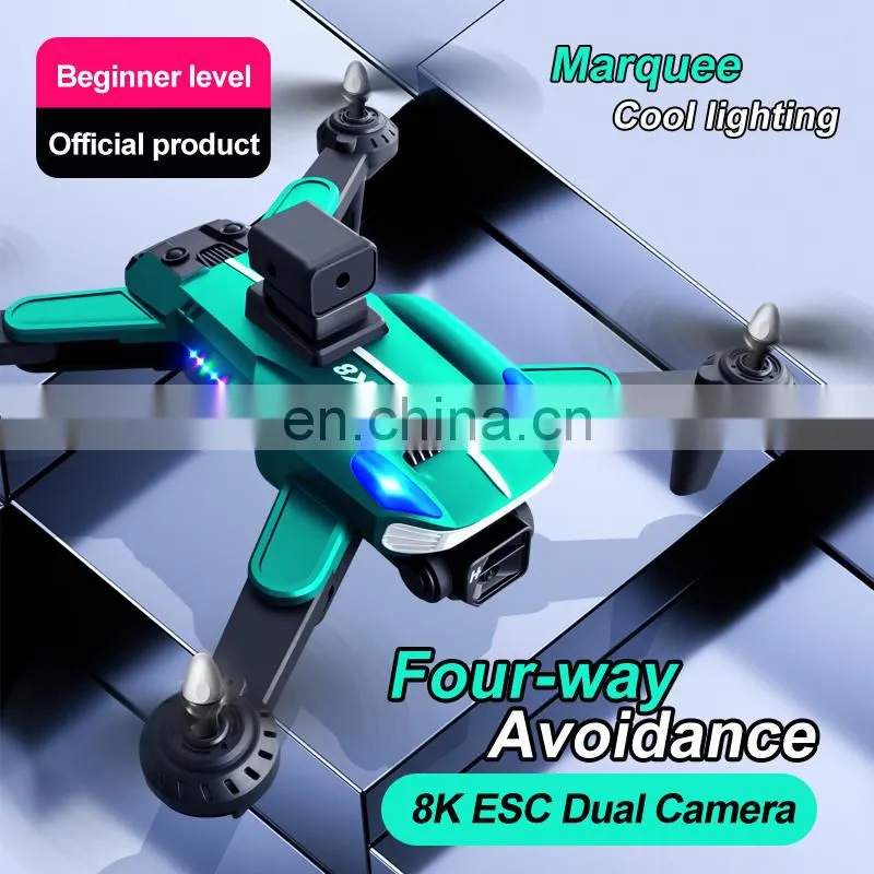 K8 drone 4k Optical flow localization Electric adjustment lens Four-way obstacle avoidance Body LED lights