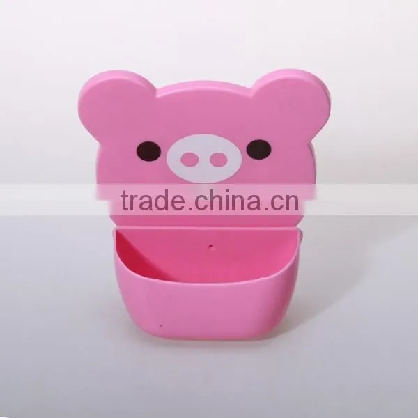 Kawaii Cartoon Design Pig/Frog/Bear Wall Mounted Soap Case