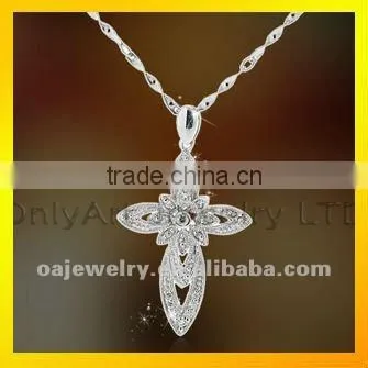925 sterling silver jewelry heart charm pendant necklace