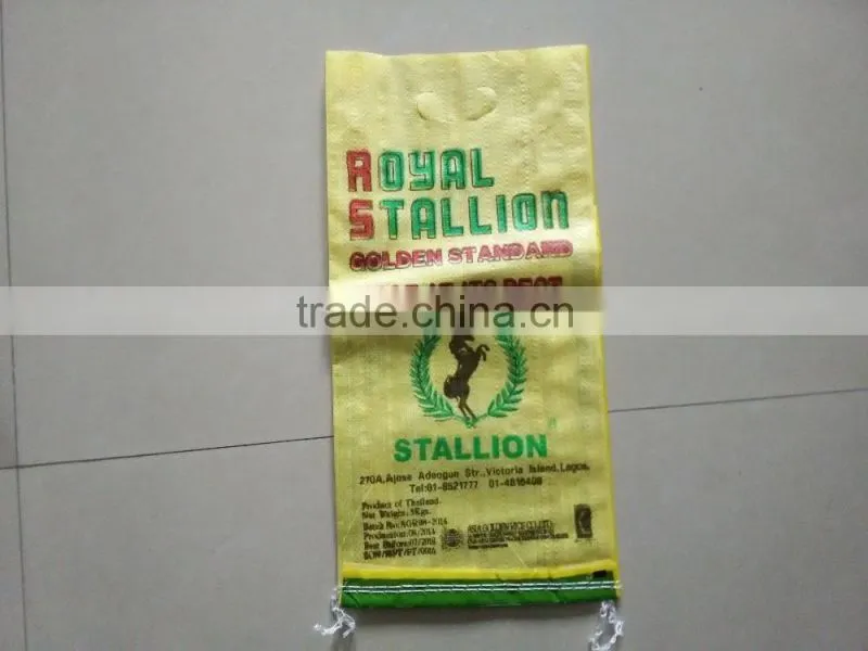 Hig quality popular 56*96 for 50kg packing,pp woven sugar bag exported to Malaysia