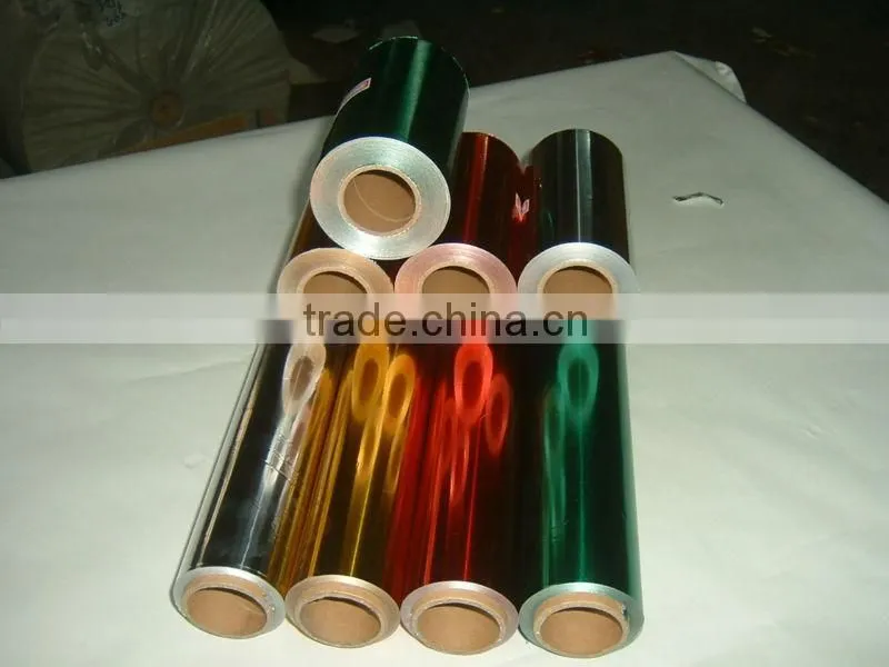 Metallized paper for Beer Label or printing