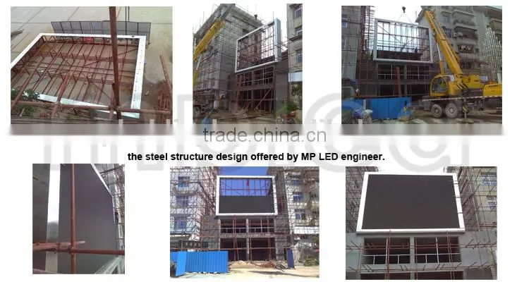 5000 bright high brightness very big led display outdoor 2 years warranty offered