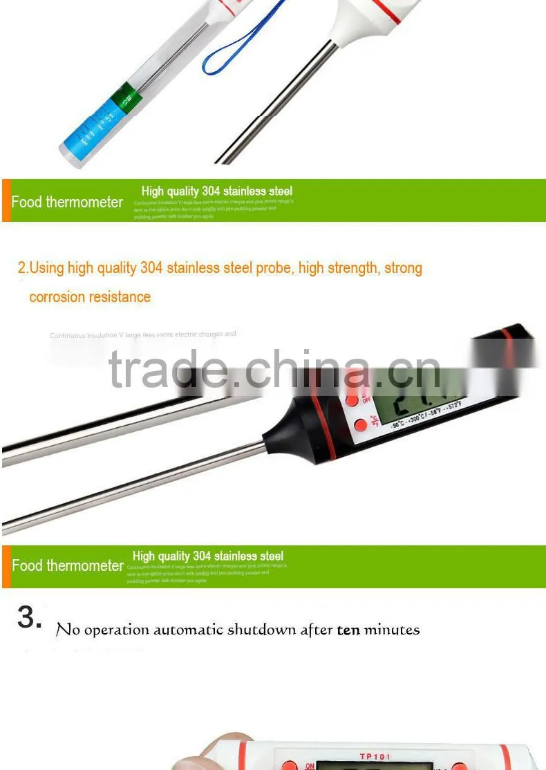 Temperature Meter With BBQ Fork ,BBQ Thermometer