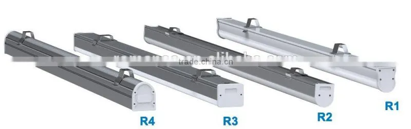 220v linear lighting 200 degree LED batten lights with 3 years warranty