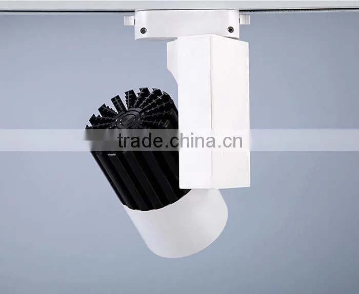 Guzhen Factory 3 Years Warranty Cree Chips CRI>90 2 Phase 3 Wires Track Light 30W LED