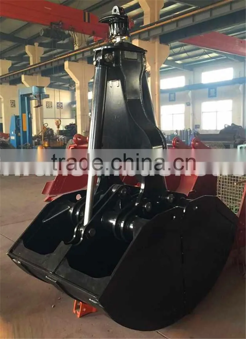 Promotion Price HARDOX500 NM400 excavator clamshell buckets for 1-80t excavator