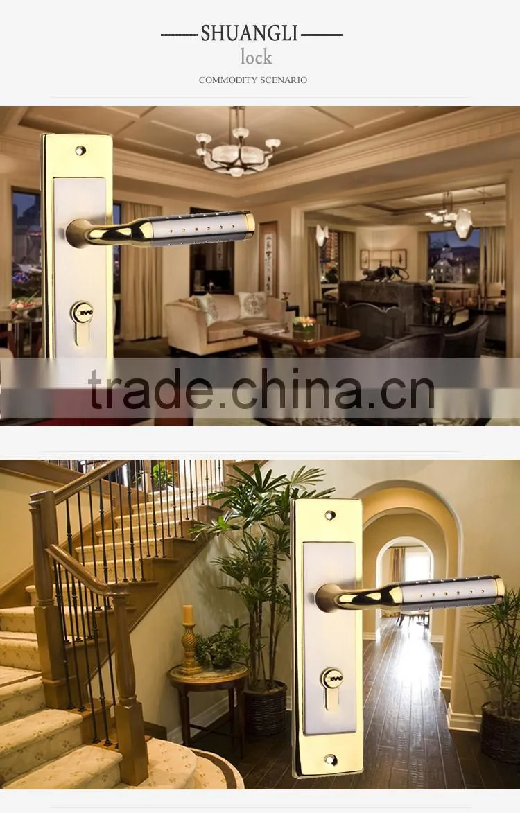 2015 Newest Design cheap Price handles Iron doors for kitchen